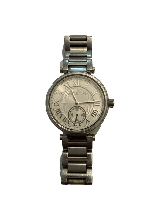 Michael Kors Skylar MK5866 Stainless Steel Analog Dial Quartz Watch NEW BATTERY main image 12
